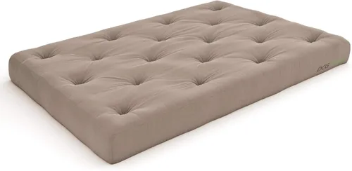 Miniatura 18 de Nirvana Futons Colchón de futón extra grueso de 10 pulgadas, sarga burdeos borgoña (Burgundy Twill)