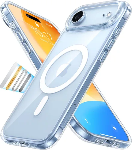 Miniatura 11 de TORRAS Funda magnética más fuerte para iPhone 13 Pro, probada en caídas de grado militar de 12 pies, compatible con MagSafe, silicona mate Verde