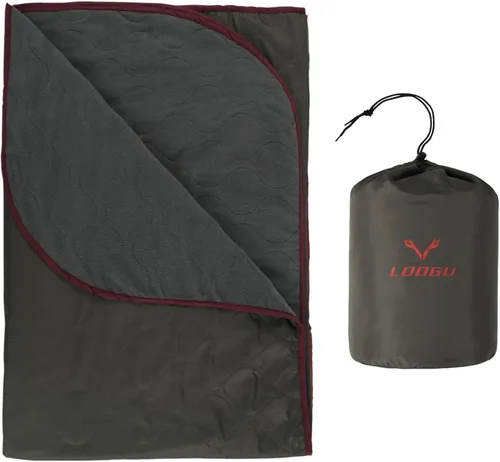 Miniatura 20 de LOOGU Manta Camuflaje Impermeable Aislante Forro de Poncho para Camping al Aire Libre, Senderismo, Caza, Supervivencia, Mochileros, Picnic Us
