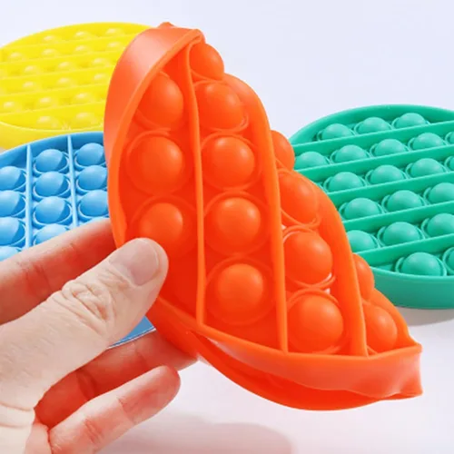 Miniatura 4 de 12 piezas aleatorias de juguetes para ansiedad, juego de juguetes sensoriales Push Pop Fidget, regalos para aliviar el estrés para niños y adultos