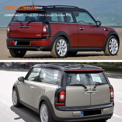 Miniatura 6 de ADIIL Reflector de parachoques trasero Carcasas de luz de freno de cola Lámparas de señal de giro Kit de accesorios para Mini Cooper Clubman R55