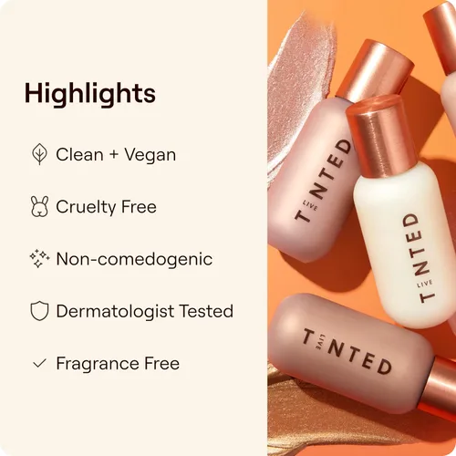Miniatura 7 de Live Tinted Hueglow - Resaltador líquido en gotas – Resaltador ligero con infusión de suero, fórmula no grasa para un resplandor natural e