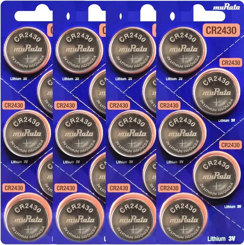 Miniatura 12 de Murata Batería CR2430 DL2430 ECR2430 3V Litio Moneda Celda (5 Baterías)