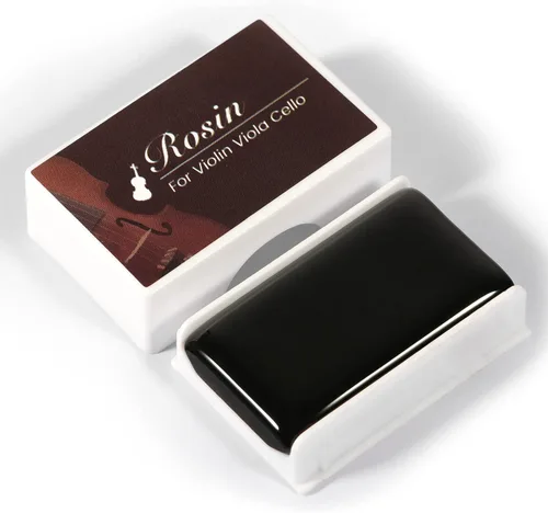Miniatura 3 de Colofonia, Colofonia para violín [paquete de 6] Colofonia para violín, viola y violonchelo, Resina oscura baja en polvo, accesorios para violín