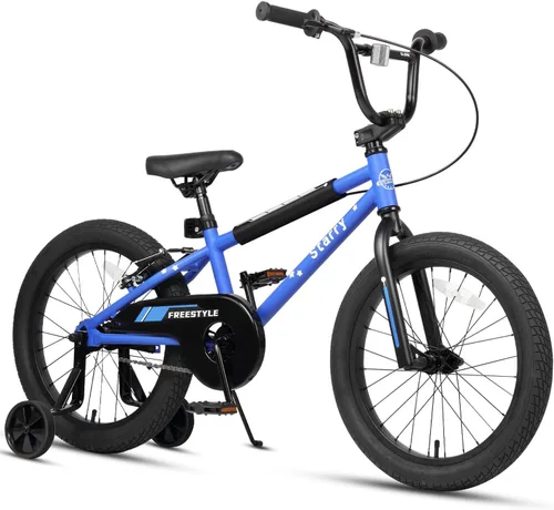 Miniatura 20 de cubsala Bicicleta para niños de 12, 14, 16, 18 pulgadas, estilo BMX, con ruedas de entrenamiento, freno para niños de 2 a 10 años, varios