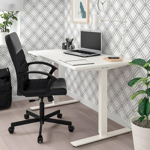 Miniatura 5 de Heroad Papel tapiz blanco para despegar y pegar, papel de contacto blanco y negro, papel de pared geométrico moderno para cuarto de bebé
