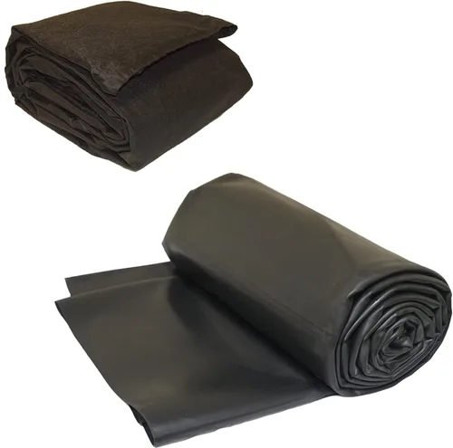 Miniatura 10 de LifeGuard Pond Liner 5 pies x 5 pies 45 mil EPDM Combo de caucho y contrapiso - CLGUG05X5