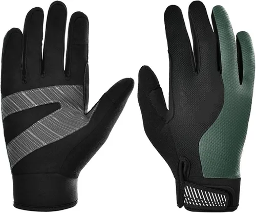 SOOVI Sports Gloves Luvas Ciclismo Outdoor Sport Winter Mittens Cycling Full Finger Gloves Luvas De Bicicletas Touch Screen Long Glove