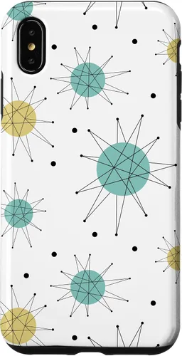 Miniatura 11 de Franciscan Starburst Mid Century Modern Atomic Era Pattern Case for iPhone 17