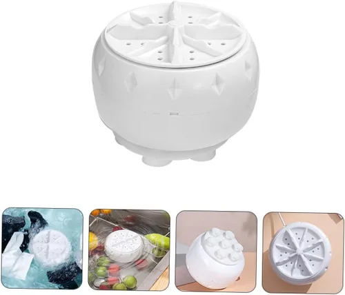 Miniatura 8 de KOMBIUDA 2 unids Lavadora Personal Portátil Mini Lavavajillas Agitador Lavaplatos Lavadora de Fregadero de Plástico para Rv Casa Coche