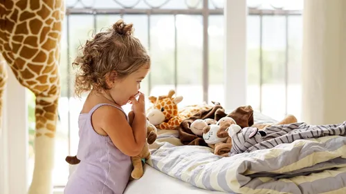 Miniatura 7 de Soporte desmontable para chupete de mono, chupete de silicona suave con juguete de animales de peluche, extraíble, lavable a máquina, sin BPA