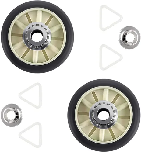 Miniatura 2 de Paquete de 4 rodillos de tambor de secadora 349241T repuesto para Whirlpool, Kenmore, Sears 3397590 AP3098345 349241 3397588 337089