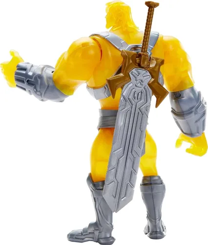 Miniatura 6 de Masters of the Universe and He-Man - Figura grande de He-Man con accesorio inspirado en la serie animada Motu Netflix, juguete coleccionable de 8.5