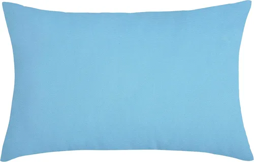 TangDepot - Funda de almohada hecha a mano 100% lona de algodón, Algodón, Azul (Sky Blue)