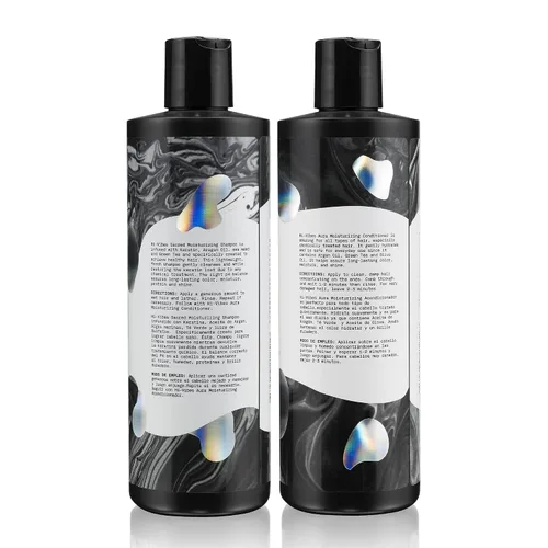 Miniatura 8 de MOEHAIR Hi-Vibes Champú y acondicionador de aceite de argán Infundido con aceites de aguacate, girasol y coco Limpia y nutre el cabello Juego