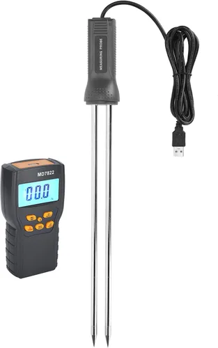 Miniatura 8 de TOPINCN Moisture Meter Probe Grain Tool Tester with Extra Long Probe 230 Smart Digital Moisture Meter Tester Probe Grain Moisture Tester Tool Tool