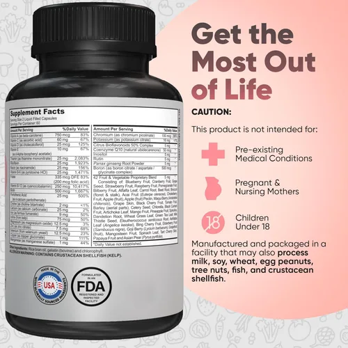 Miniatura 9 de Multivitamínico bariátrico con hierro – Post cirugía bariátrica – Bypass gástrico y soporte de manga gástrica – para mujeres y hombres – fácil