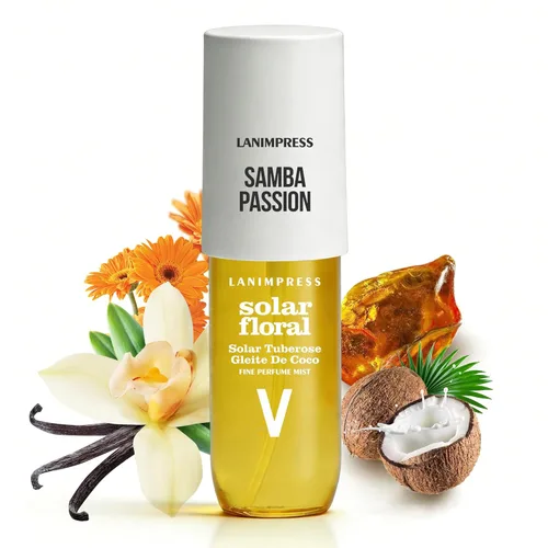 Miniatura 11 de Fragancia para el cabello y el cuerpo de 3 onzas líquidas, Eau de Parfum para mujer, Irresistible Sunshine Perfume n.º 1, aroma floral gourmand