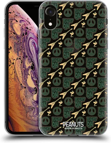 Miniatura 66 de Head Case Designs Funda de gel Woodstock 50th con licencia oficial de Peanuts Snoopy Guitar 1969 [protección de grado militar] compatible con Apple