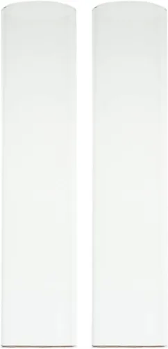 Miniatura 7 de Efavormart Paquete de 2 Portavelas Candelabro Transparente de 18", Pantalla de Vidrio para Vela, Pantalla de Vela Huracán de Extremo Abierto