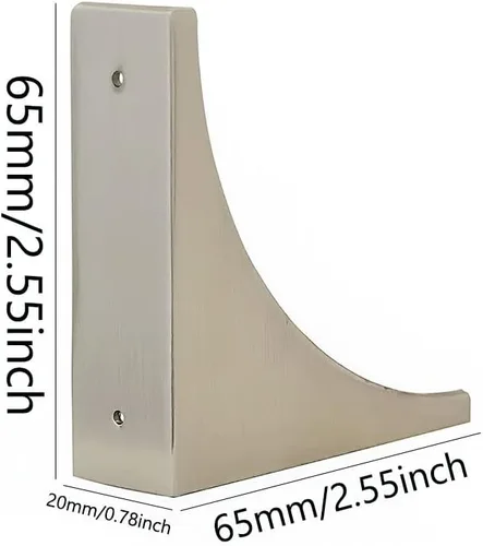 Miniatura 2 de Protectores de esquina – Protector de esquina de mesa de metal, soportes de esquina decorativos plateados y protectores de esquina para caja