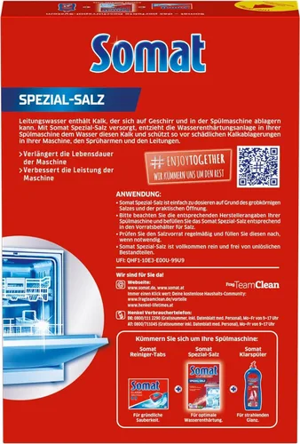 Miniatura 3 de Miele: sal para lavavajillas Somat (B1640) 2.6 lbs/El embalaje puede variar