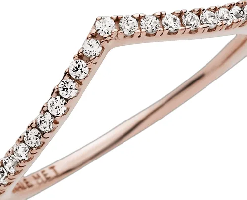 Miniatura 3 de PANDORA Jewelry - Anillo de circonita cúbica brillante en rosa Metal Zirconia cúbica