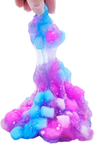 Miniatura 4 de Kit de slime de unicornio para niñas de 4 a 12 años, suministros para hacer slime de mantequilla, confeti de caramelo, crujiente y crujiente, espuma