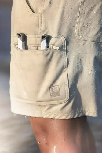 Miniatura 4 de HUK Pantalones cortos de pesca Next Level de secado rápido para hombre