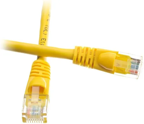 Miniatura 20 de CableWholesale Cable Ethernet Cat6, 24AWG, conector de placa dorada RJ45, 4 pares de cobre trenzado, par trenzado sin blindaje (UTP), cable de Blanco