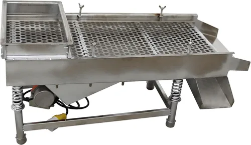 Miniatura 10 de TECHTONGDA Máquina de tamiz lineal eléctrica de tamiz vibratorio recto Máquina de tamiz de acero inoxidable de una capa un motor 0.020 in