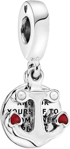 925 Sterling Silver Charms for Bracelets and Necklaces Flower Mouse Heart Travel Beads Family Tree Charms Jewelry Gift for Women Girls