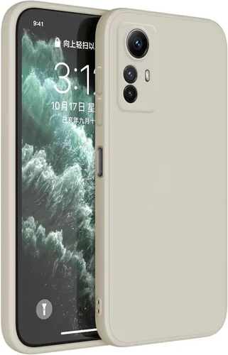 Miniatura 27 de Funda de silicona TPU compatible con Redmi Note 12 Pro 5G (6.67 pulgadas), funda de funda, color blanco antiguo