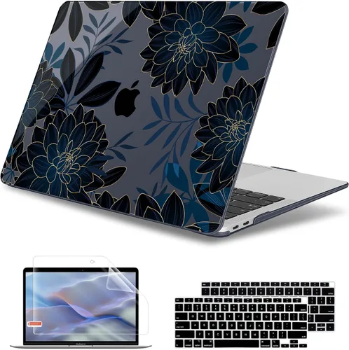 Miniatura 37 de May Chen Funda compatible con MacBook Air de 13 pulgadas 2022 2021, versión 2020-2018 Modelo: M1 A2337 A2179 A1932, carcasa rígida de plástico
