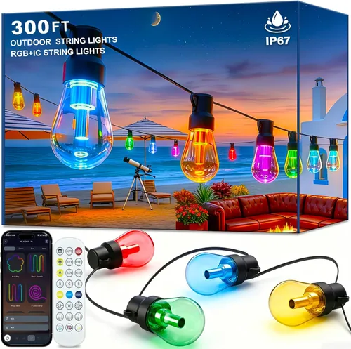 Miniatura 9 de Beizelte 4 Pack 5Ft String Light Poles,Outside String Lights,Outdoor Light Poles,Metal Poles Stand for Patio,Backyard,Deck