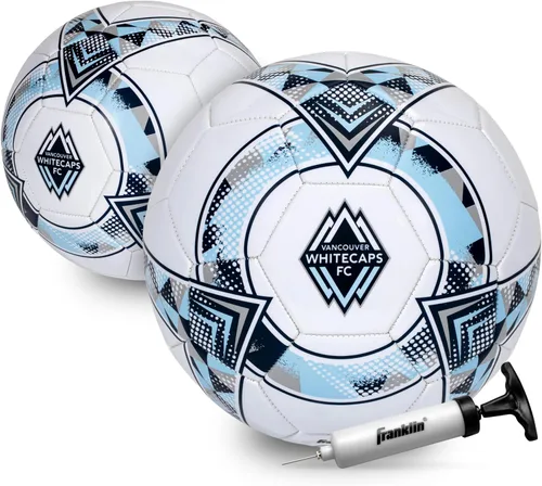 Miniatura 35 de Franklin Sports Pelotas de fútbol oficiales del equipo MLS - Balones de fútbol oficiales tamaño 5 - Balón de fútbol de tamaño y peso reglamentario