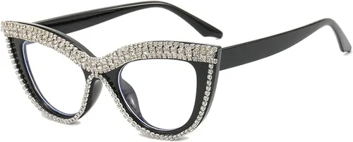 Miniatura 7 de Gafas de lectura bifocales fotocrómicas de transición de moda para mujeres presbicia brillante Rhinestone gafas de sol lectores