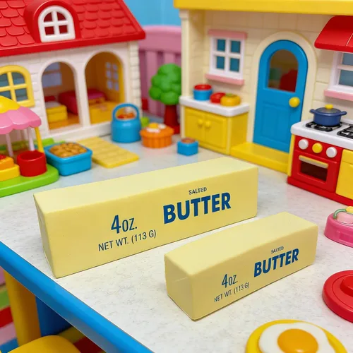 Miniatura 5 de Juguete sensorial para ansiedad con forma de palito de mantequilla gigante, juguete sensorial para aliviar el estrés, bola antiestrés Taba Squishies