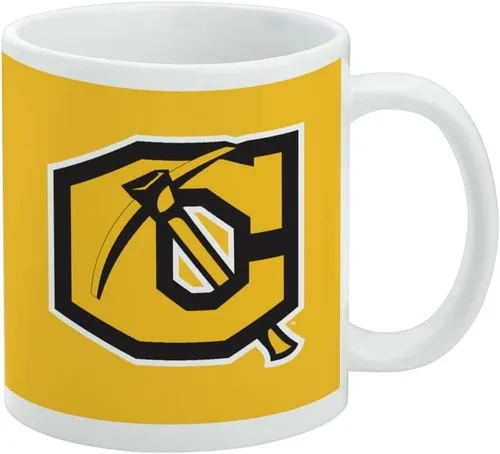 Miniatura 509 de Taza de cerámica con logotipo principal de Marshall, tazas originales para regalo para café, té y bebidas calientes, 11 oz, blanca