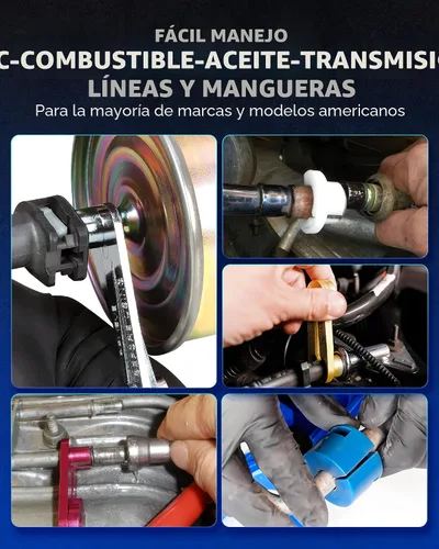 Miniatura 2 de Orion Motor Tech Master - Juego de herramientas de desconexión rápida, 25 piezas de herramientas de desconexión de línea para sistemas de Azul