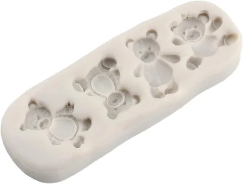 Miniatura 8 de Sijiangmold Molde de fondant de perlas 3D, molde de silicona para fondant, bolas de perlas semiesferas, moldes de chocolate para decoración