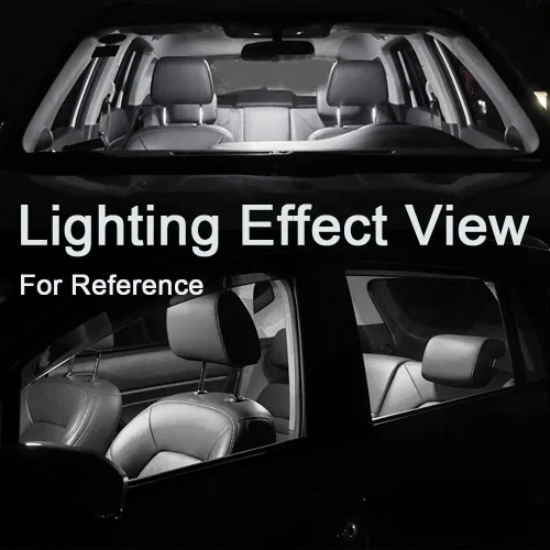 Miniatura 3 de AWALITED Kit de 14 luces LED para interiores Grand Cherokee superbrillantes, bombillas de repuesto para Jeep Grand Cherokee 1999-2010, todos