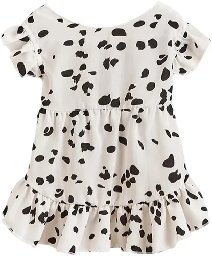 Miniatura 7 de Generic Vestido para perro con estampado de corazón rosa, talla XS, lindo vestido para perro, falda tutú para cachorro, chihuahua, cumpleaños