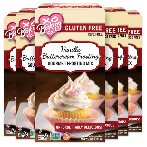 Miniatura 12 de XO Baking Co. Mezcla gourmet para pastel de chocolate sin gluten; sin OMG, Kosher; sin arroz, sin soya; sin lácteos; sin maní; sin conservantes; sin