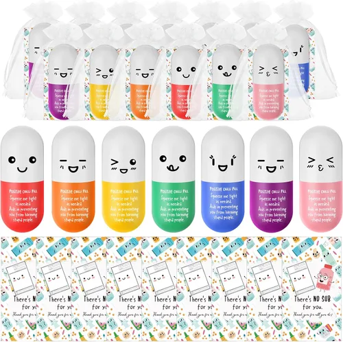 Miniatura 8 de Shappy Juego de 12 píldoras de vitaminas para aliviar el estrés 2026 de la semana de la CNA para enfermeras, bolas de espuma motivacionales