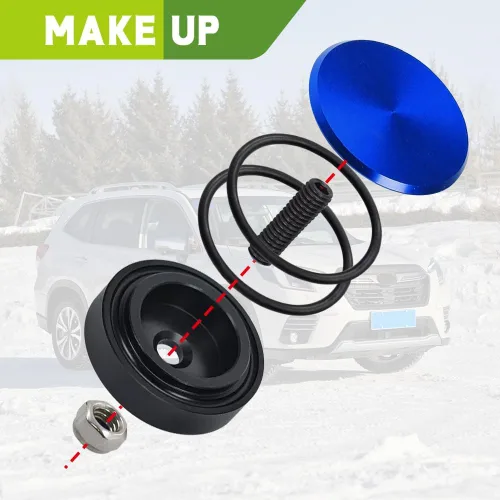 Miniatura 4 de Tapón para limpiaparabrisas del coche, kit de tapa para tapón de limpiaparabrisas trasero, cubierta para tapón de limpiaparabrisas, tapa de goma