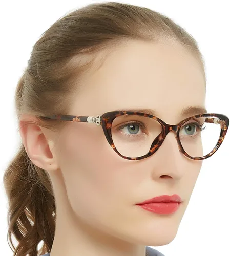 Miniatura 2 de MARE AZZURO Gafas de lectura progresivas multifocales con bloqueo de luz azul para mujer Cateye