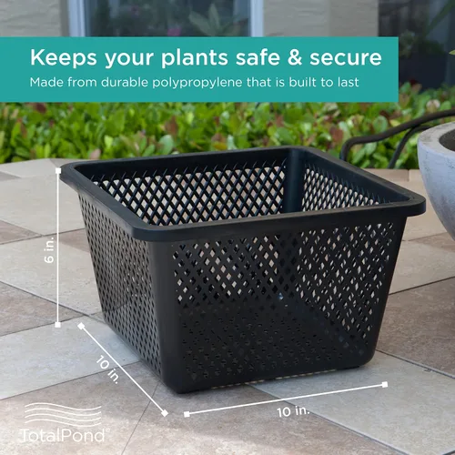 Miniatura 3 de TotalPond Cesta para plantas acuáticas, 10 pulgadas Paquete de 2