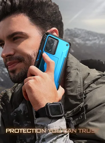 Miniatura 7 de Poetic Revolution Series - Funda protectora para OnePlus Nord N300 5G, de cuerpo completo, resistente de doble capa, a prueba de golpes, con función