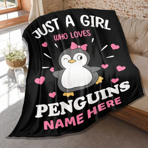 Miniatura 13 de Manta personalizada con texto en inglés «Just Girl Loves Cats», añade tu propio nombre, mantas de franela personalizadas para niños, perros y gatos